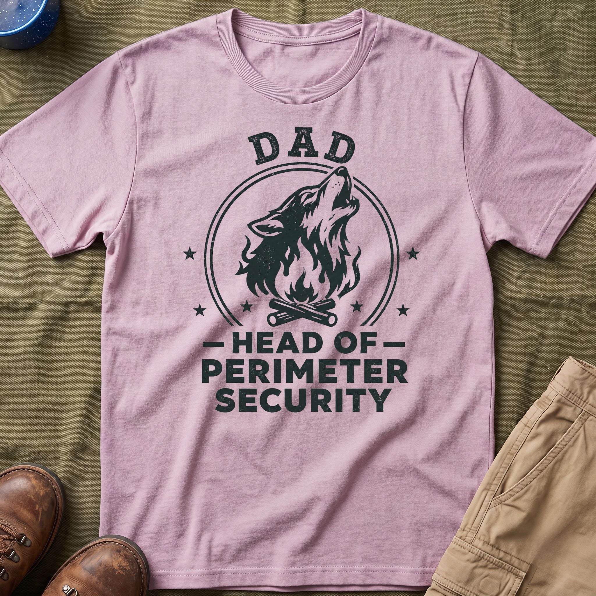 Dad — Head of Perimeter Security Matching T-Shirt