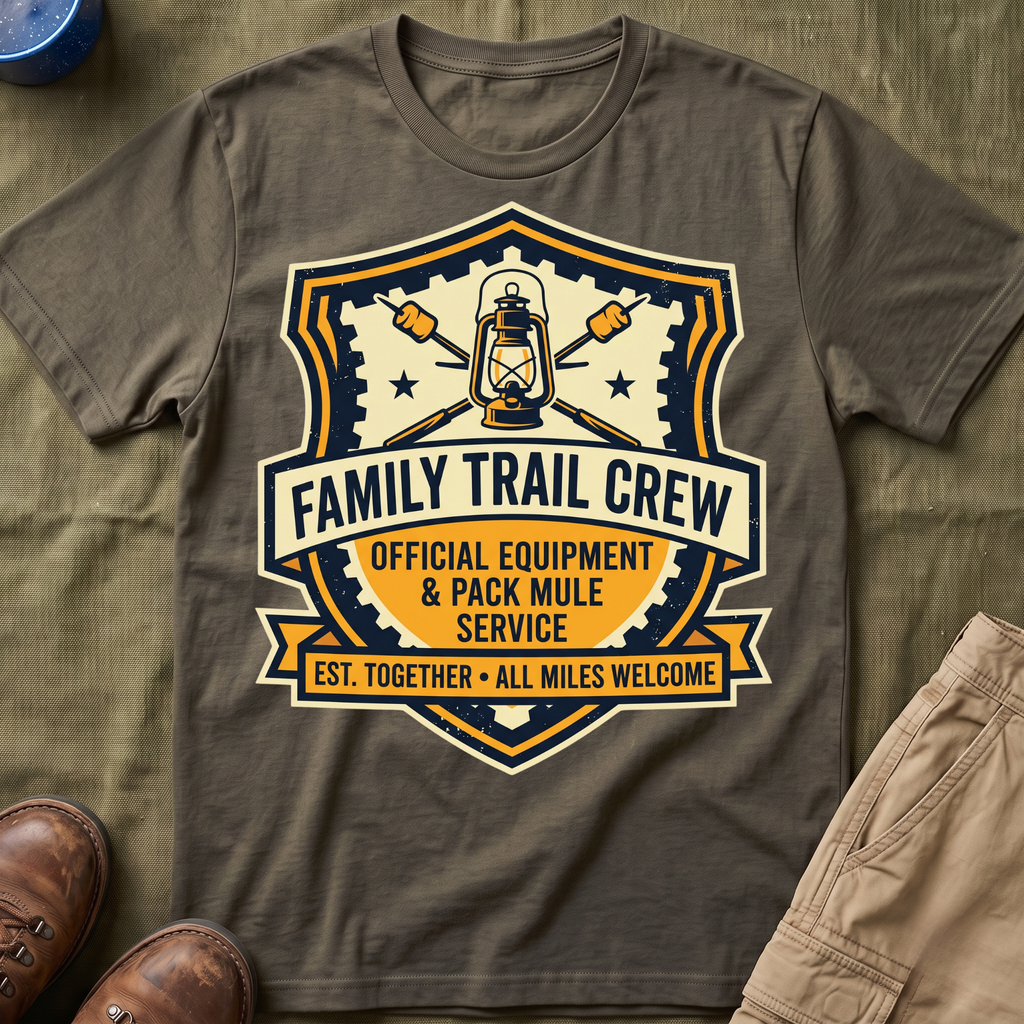Family Trail Crew — All Miles Welcome T-Shirt
