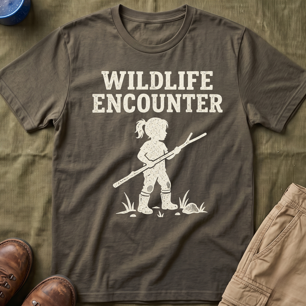 Wildlife Encounter Girl T-Shirt