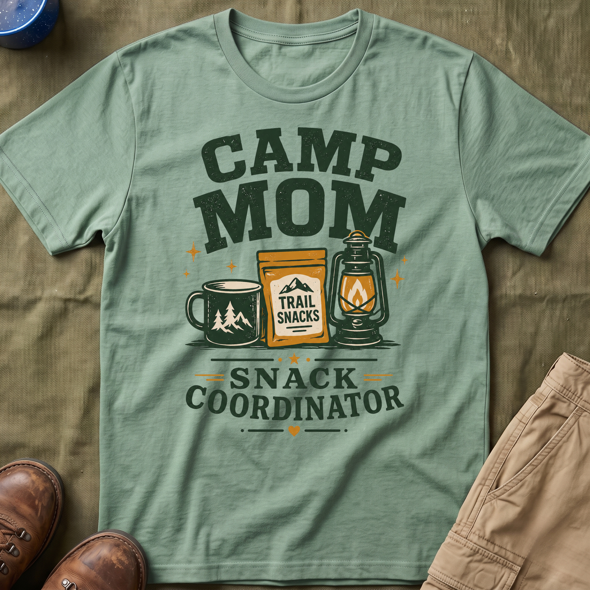 Camp Mom — Snack Coordinator T-Shirt