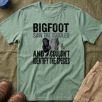 Bigfoot Saw The Toddler — And Couldn't Identify The Species Matching T-Shirt
