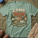 Camp Mom — Snack Coordinator Retro T-Shirt