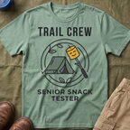 Trail Crew — Senior Snack Tester T-Shirt