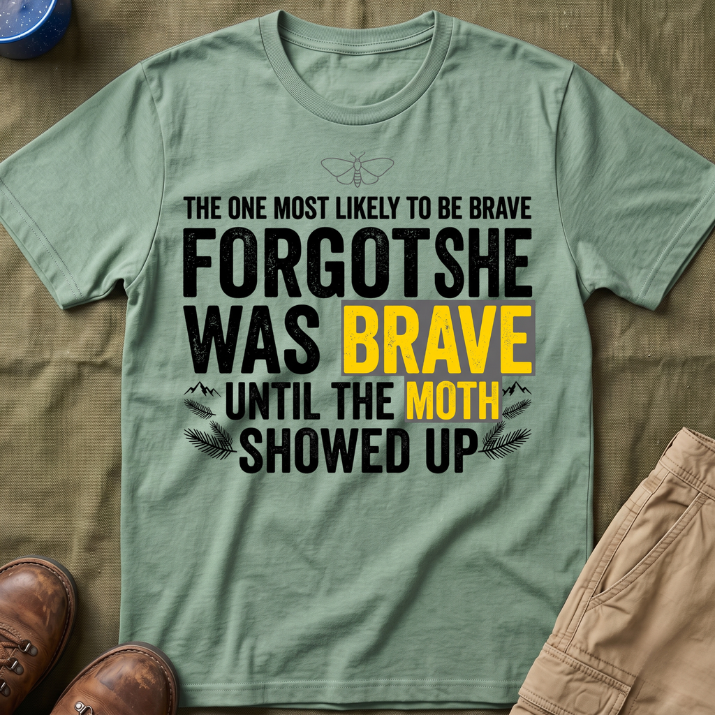 The One Most Likely To Be Brave — Forgot She Was Brave T-Shirt