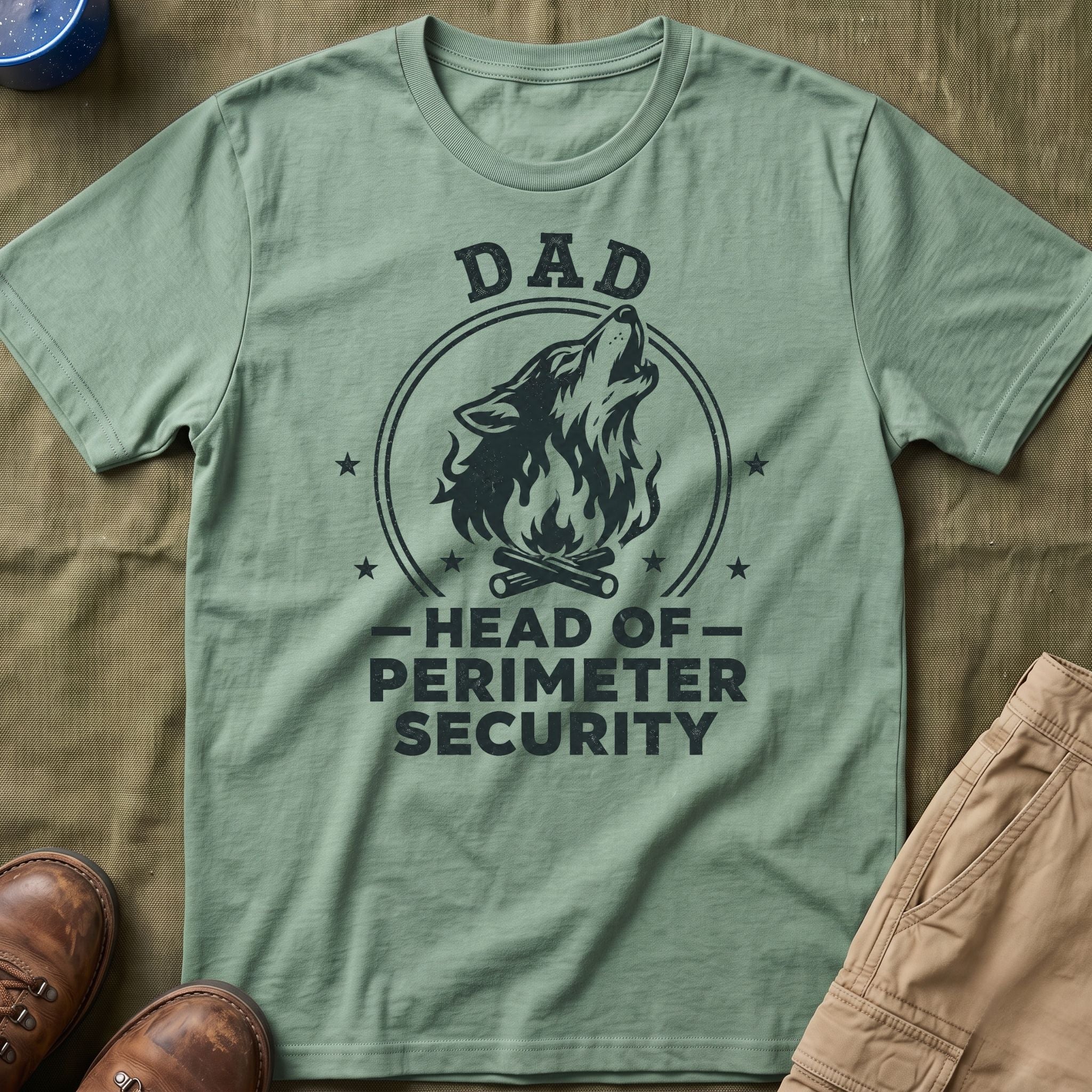 Dad — Head of Perimeter Security Matching T-Shirt