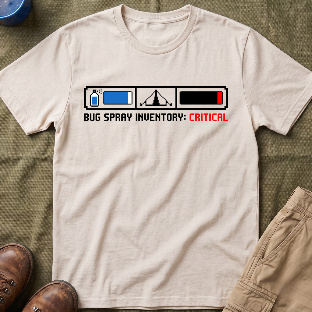 Bug Spray Inventory — Critical T-Shirt