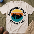Adventure Mode — Always On Vintage T-Shirt