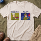 Campfire Diner Expectation vs Reality T-Shirt