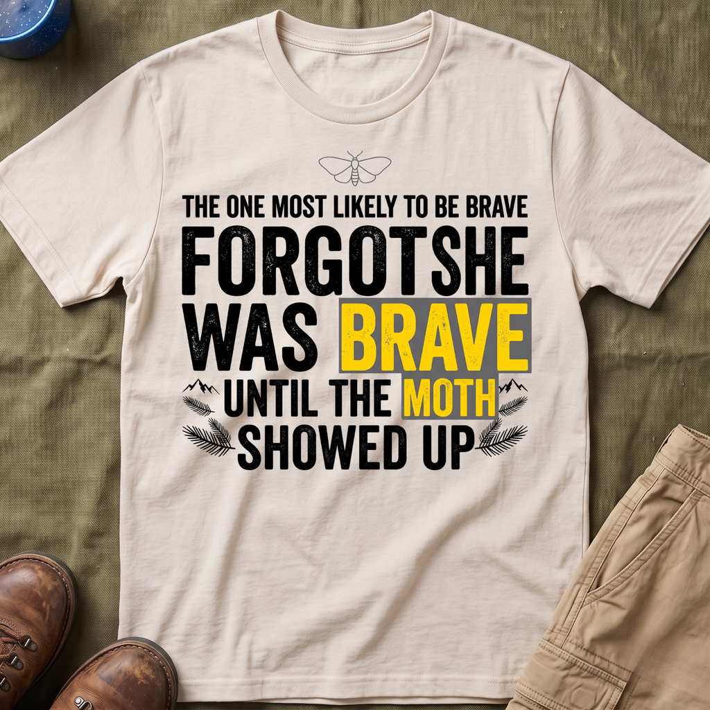 The One Most Likely To Be Brave — Forgot She Was Brave T-Shirt