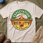 Marshmallow Expectation vs Reality — Eat It Anyway T-Shirt