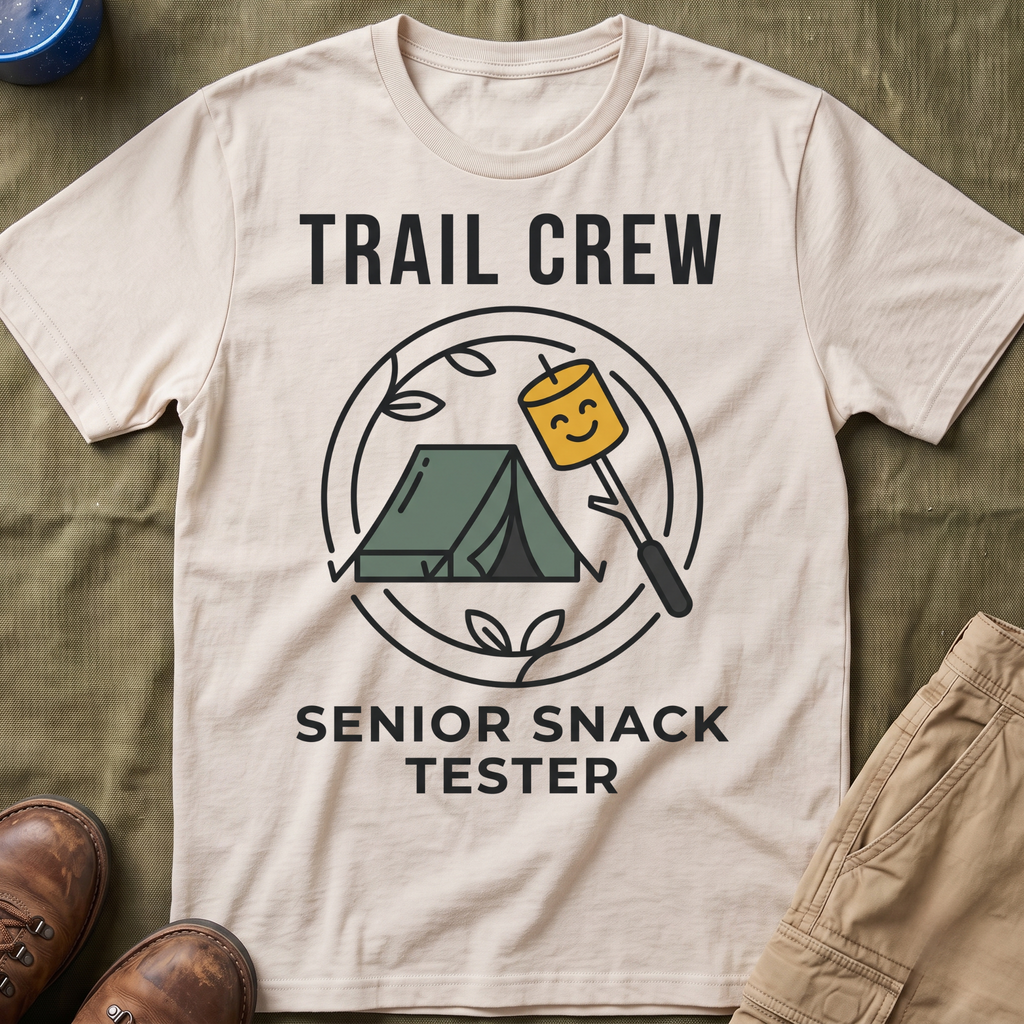 Trail Crew — Senior Snack Tester T-Shirt
