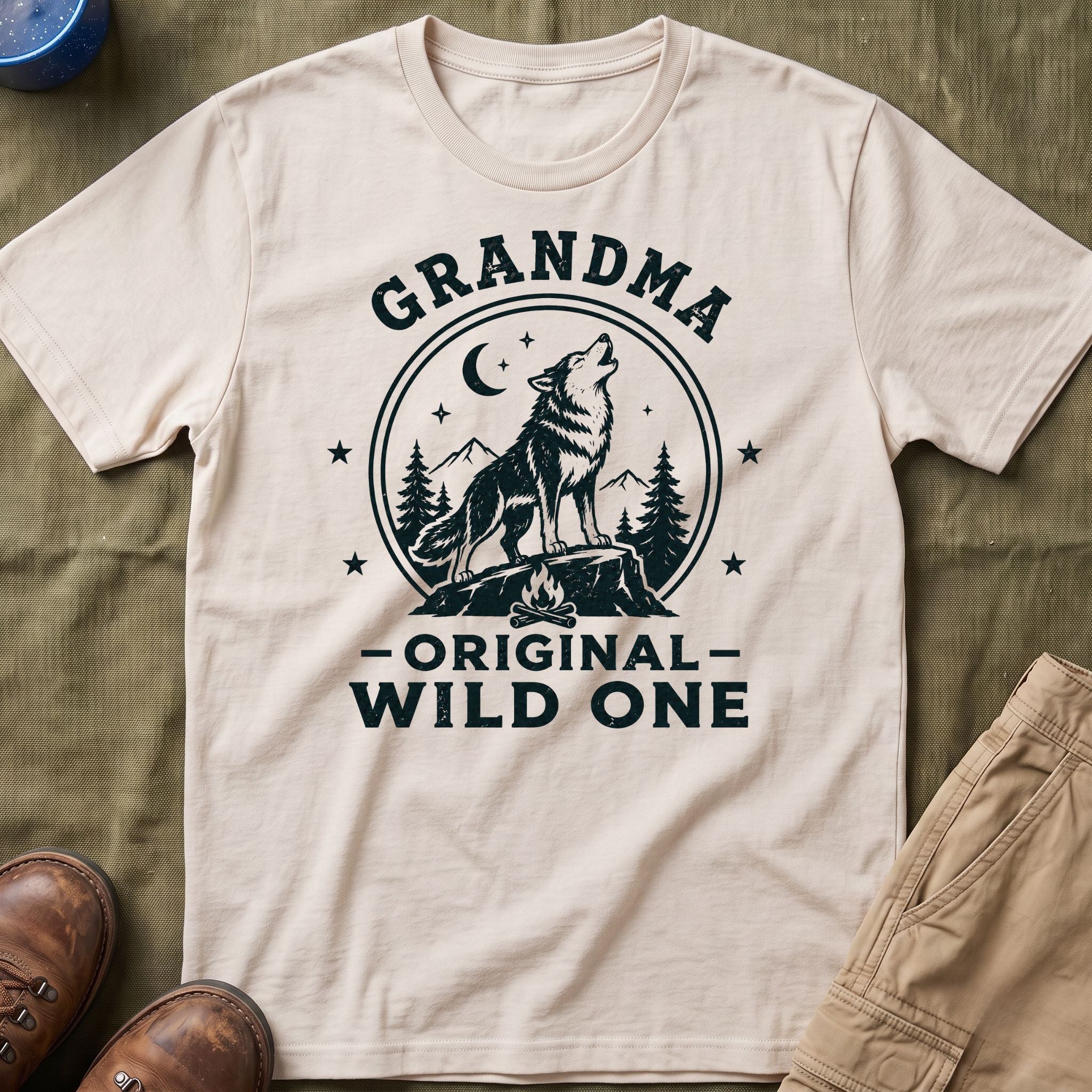Grandma — Original Wild One Matching T-Shirt