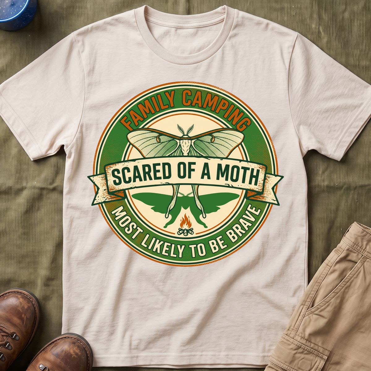 Most Likely To Be Brave — Scared of a Moth 1 T-Shirt