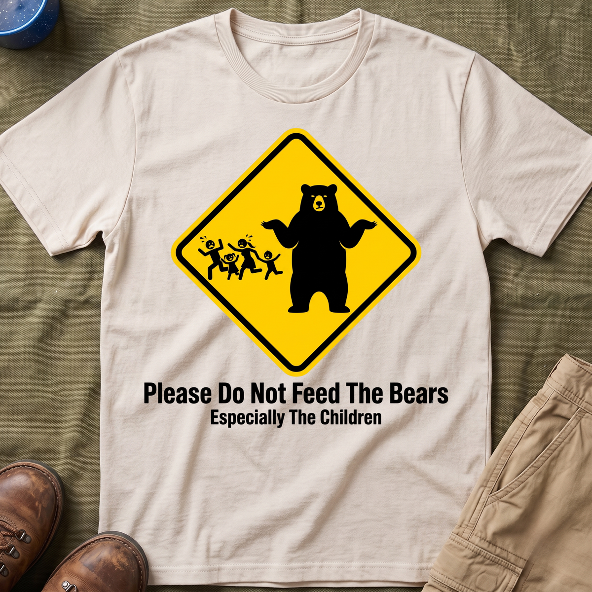 Please Do Not Feed The Bears — Especially The Children T-Shirt