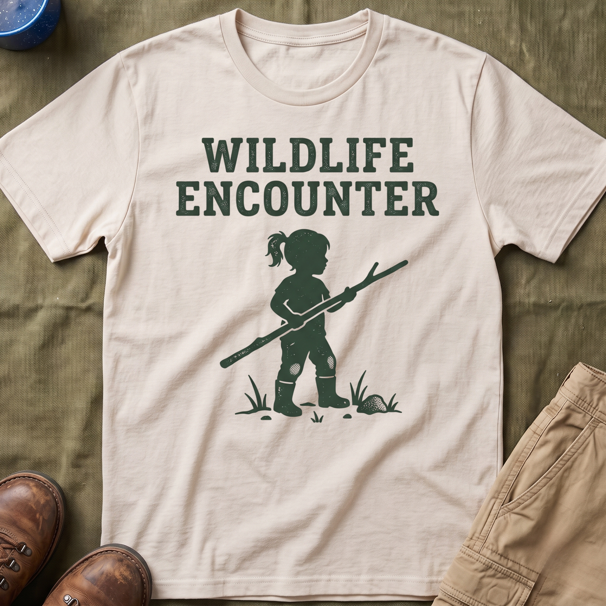 Wildlife Encounter Girl T-Shirt