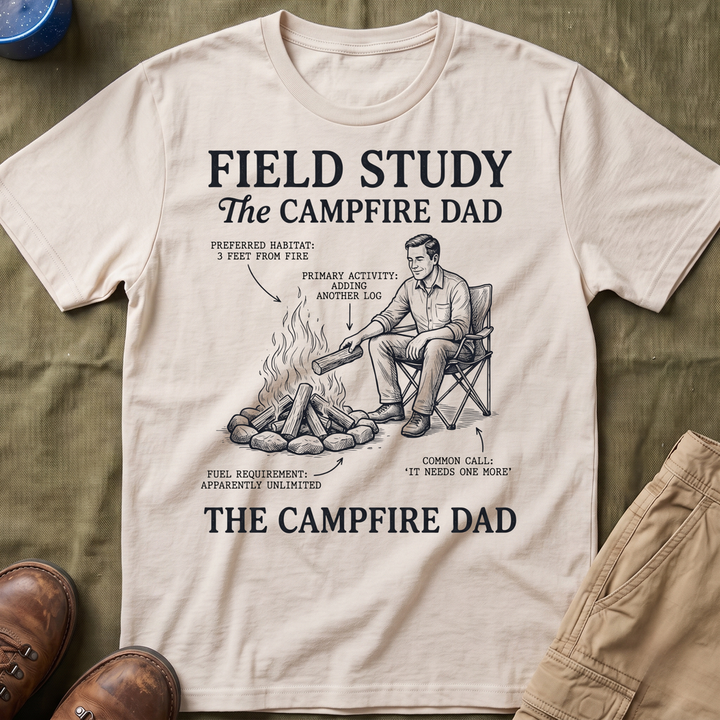 The Campfire Dad T-Shirt