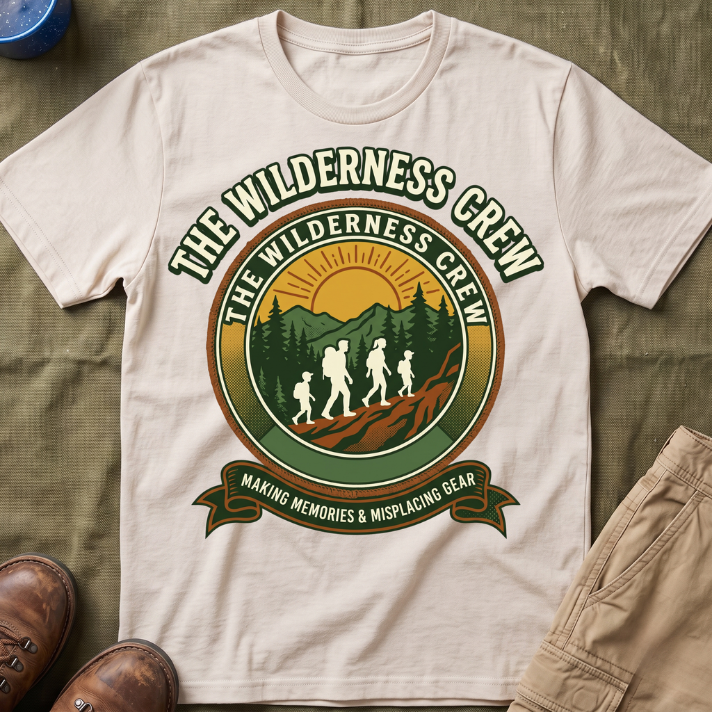 The Wilderness Crew — Making Memories & Misplacing Gear T-Shirt