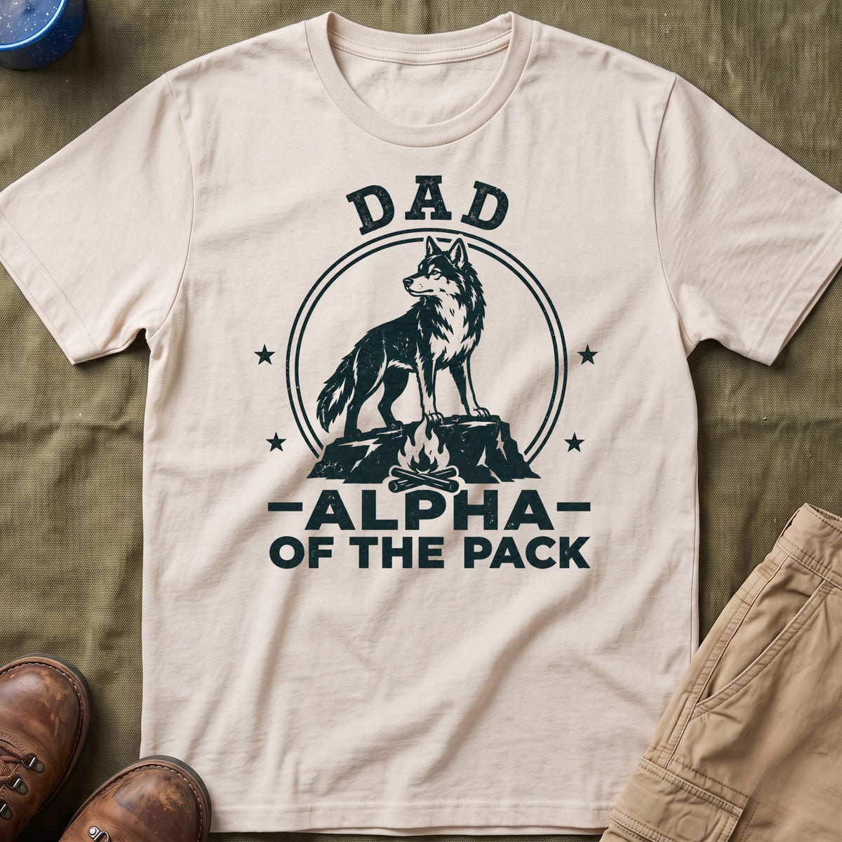 Dad — Alpha Of The Pack Matching T-Shirt