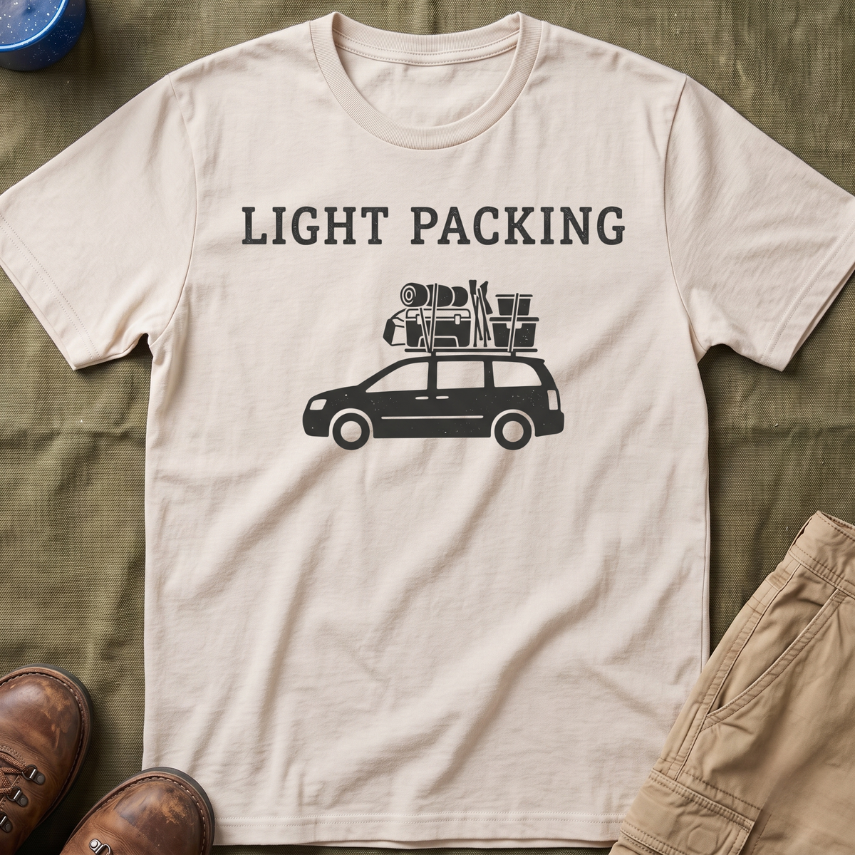 Light Packing Minivan T-Shirt
