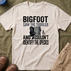 Bigfoot Saw The Toddler — And Couldn't Identify The Species Matching T-Shirt