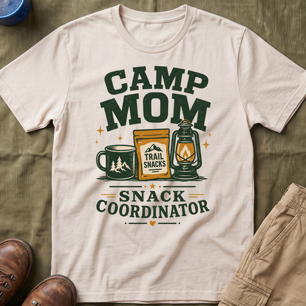 Camp Mom — Snack Coordinator T-Shirt