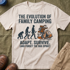 The Evolution of Family Camping T-Shirt