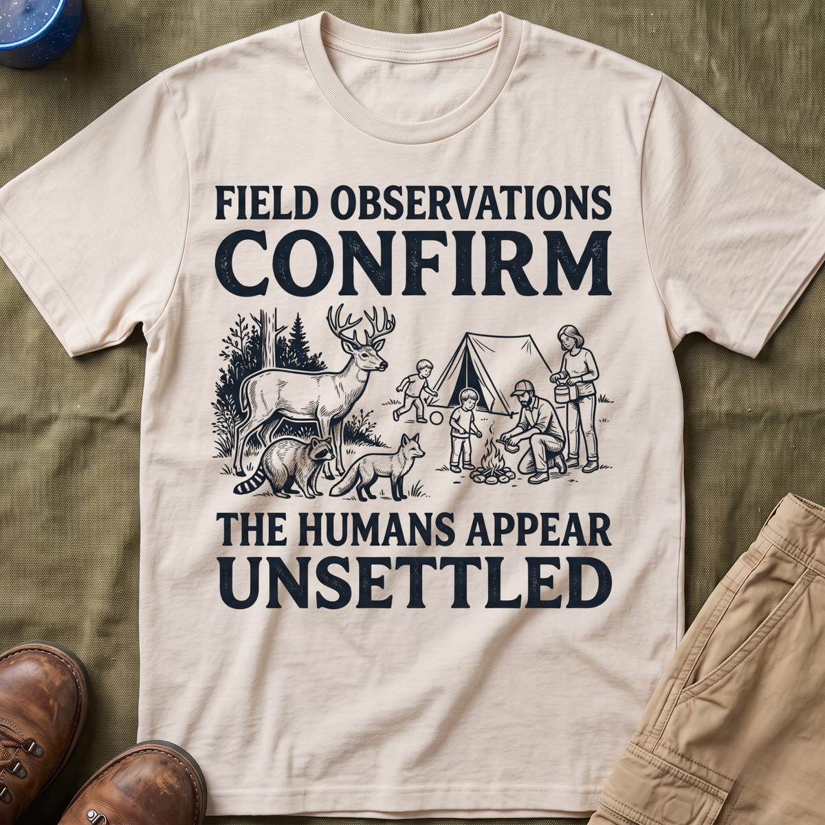 The Humans Appear Unsettled T-Shirt