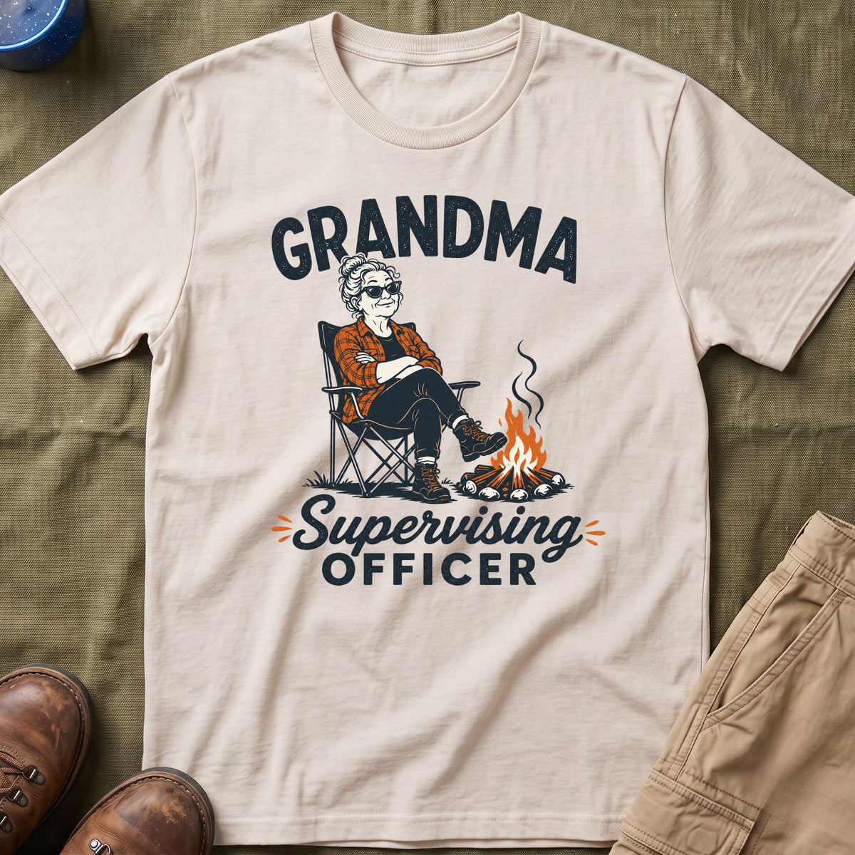 Grandma — Supervising Officer Matching T-Shirt