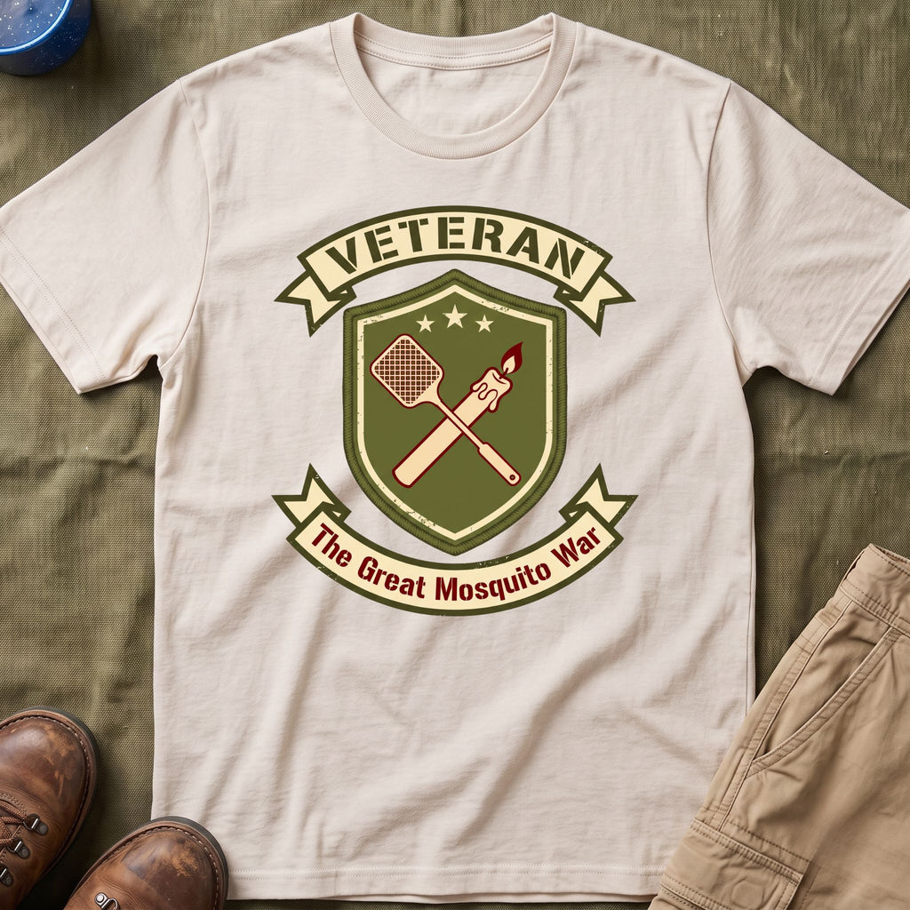 Veteran — The Great Mosquito War T-Shirt