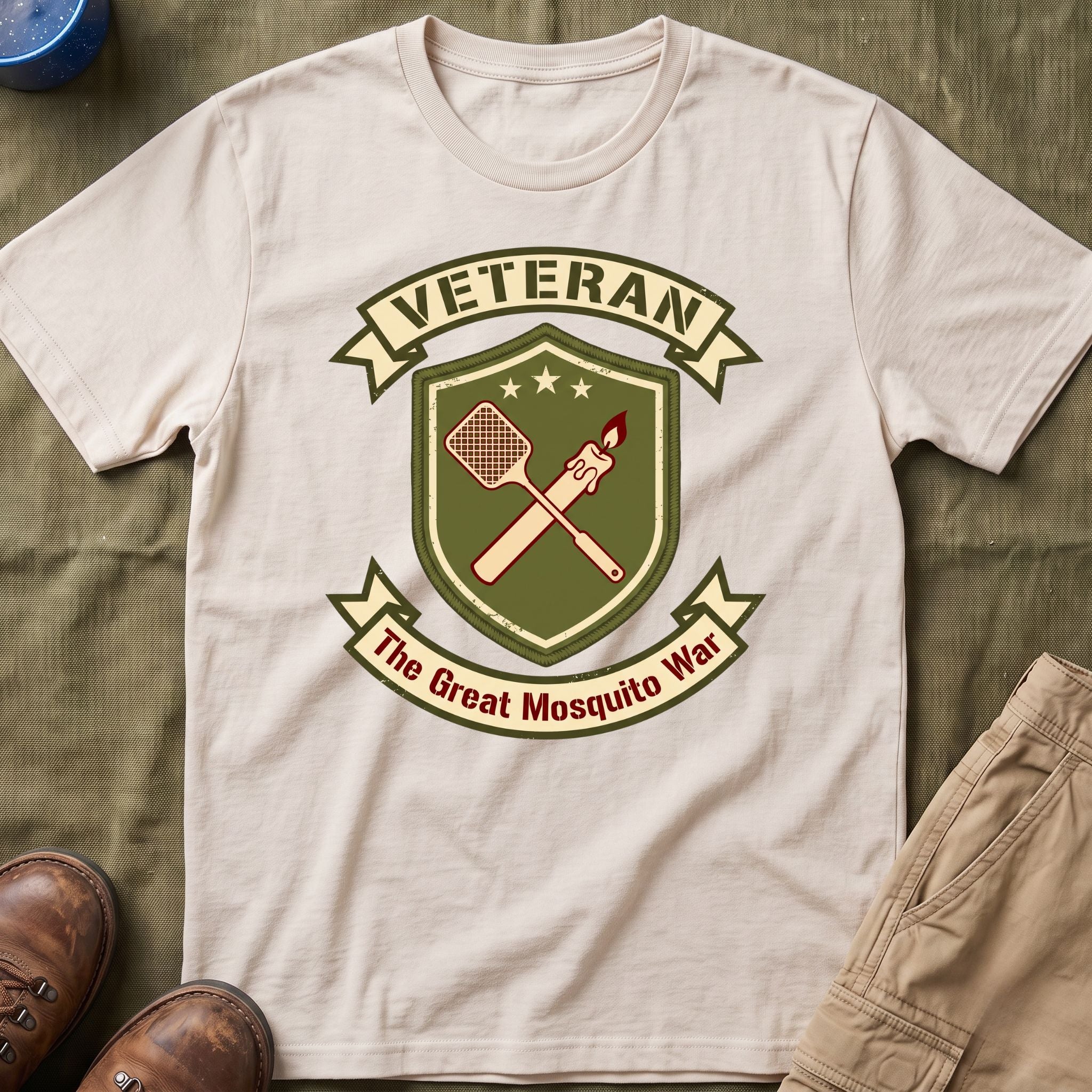 Veteran — The Great Mosquito War T-Shirt