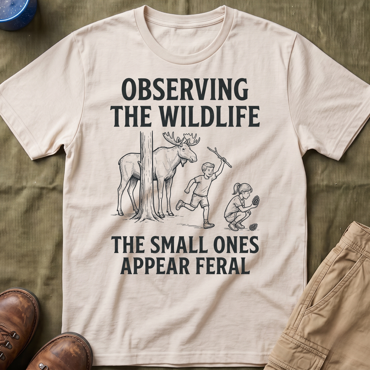 The Small Ones Appear Feral T-Shirt