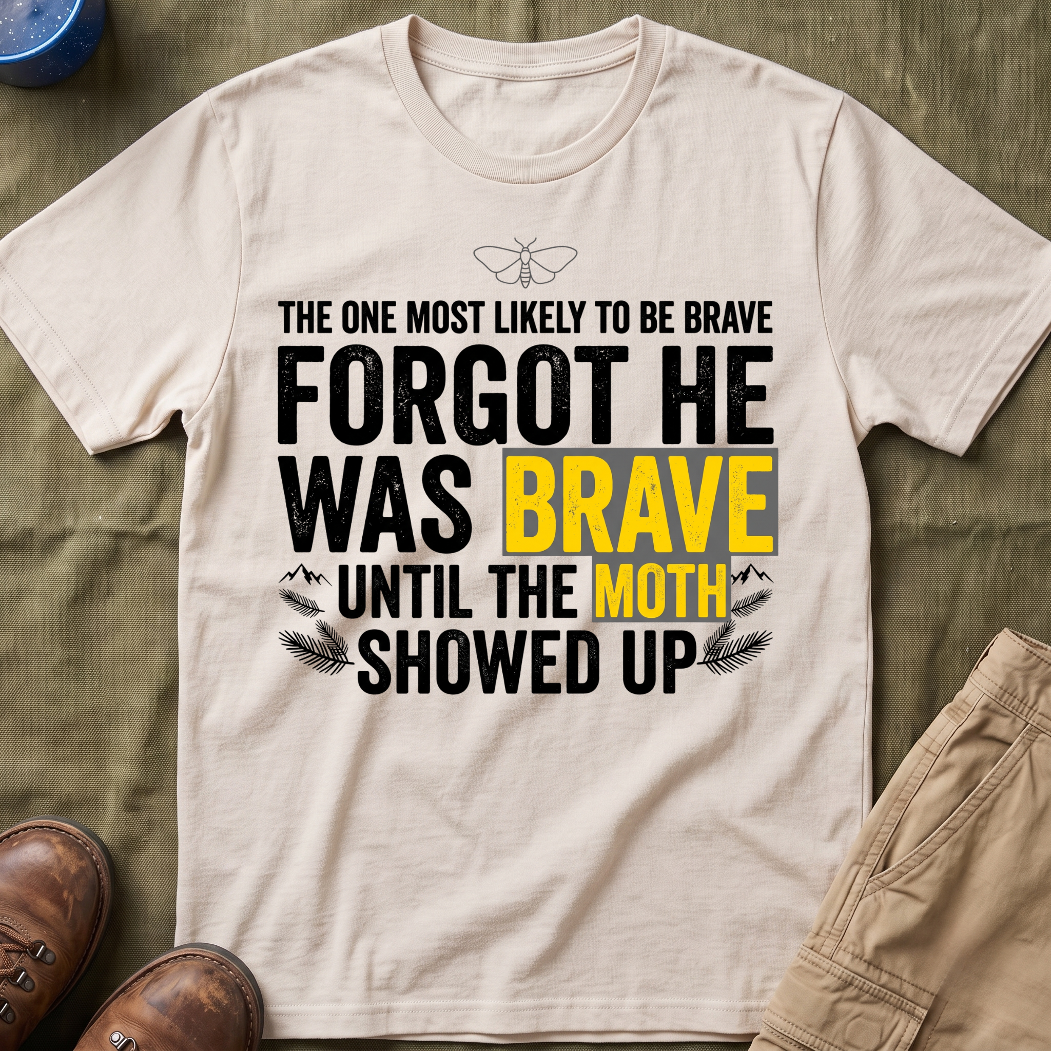 The One Most Likely To Be Brave — Forgot He Was Brave T-Shirt