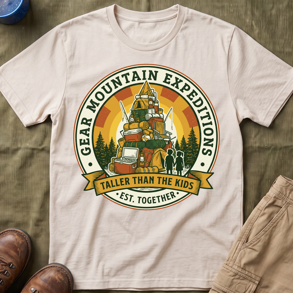 Gear Mountain Expeditions — Taller Than The Kids T-Shirt