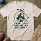 Dad — Head of Perimeter Security Matching T-Shirt