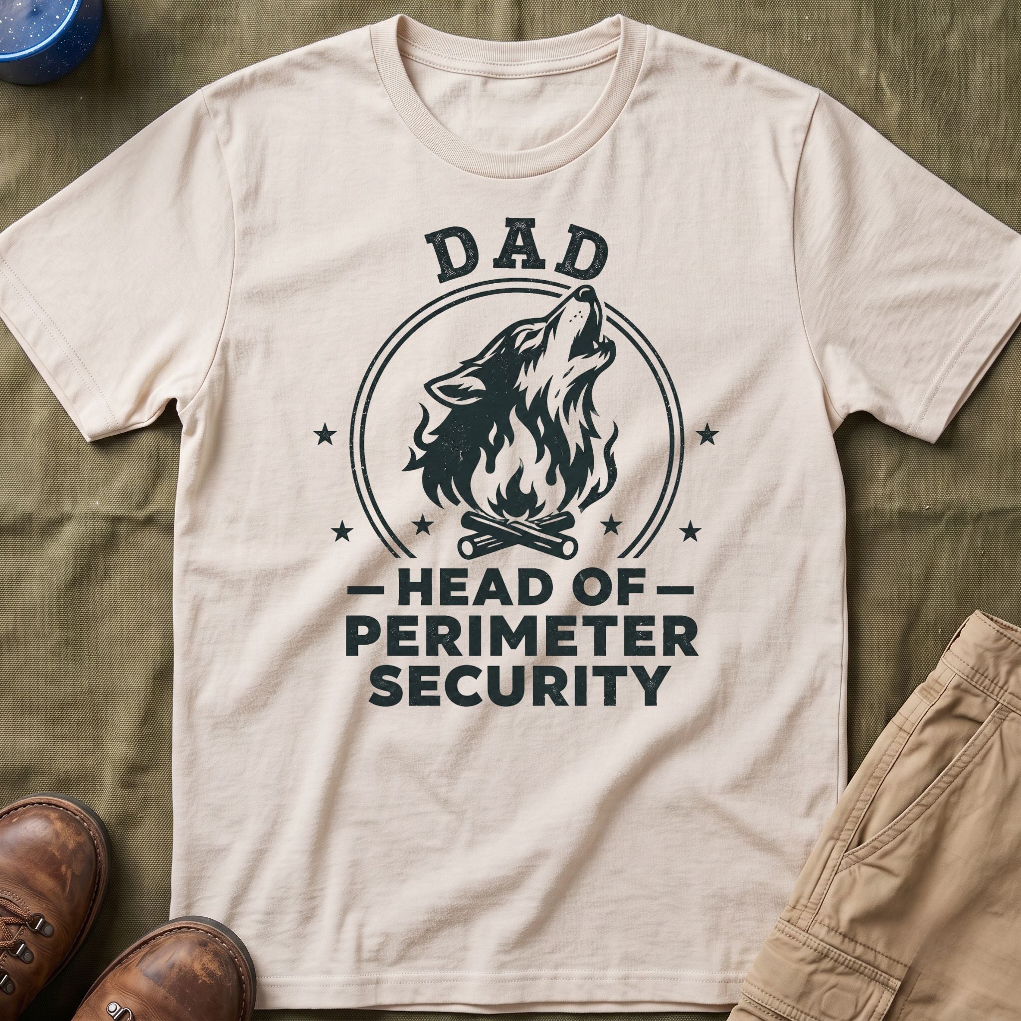 Dad — Head of Perimeter Security Matching T-Shirt