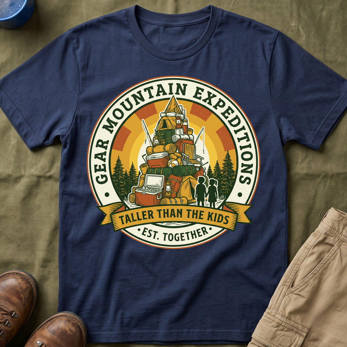 Gear Mountain Expeditions — Taller Than The Kids T-Shirt