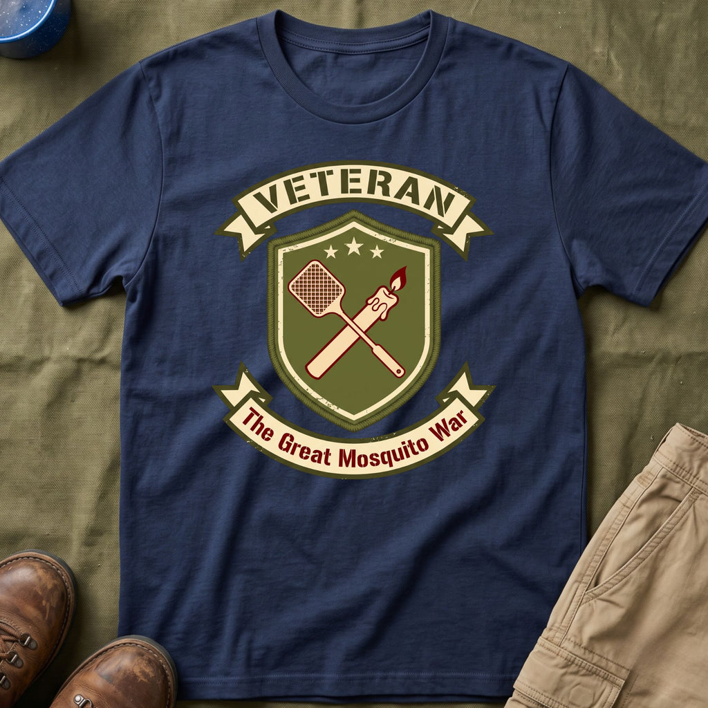 Veteran — The Great Mosquito War T-Shirt