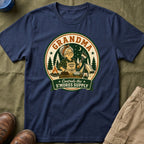Grandma — Controls The S'Mores Supply Matching T-Shirt