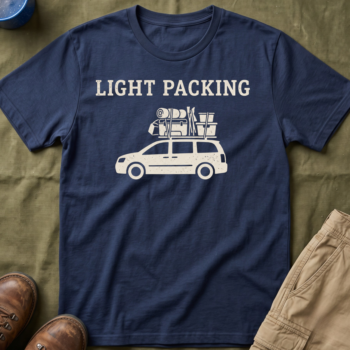 Light Packing Minivan T-Shirt