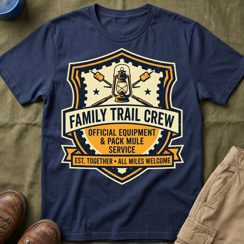 Family Trail Crew — All Miles Welcome T-Shirt