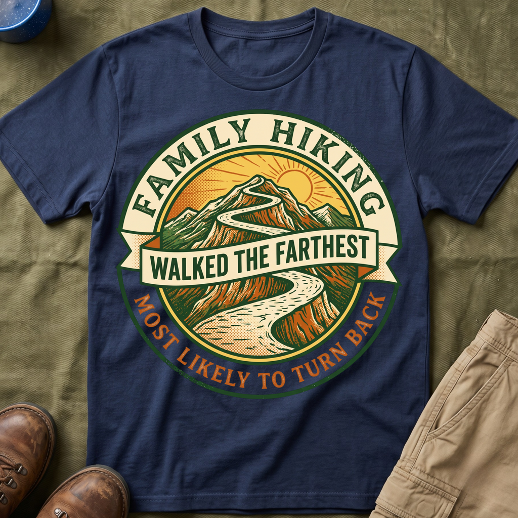 Most Likely To Turn Back Walked The Farthest — Vintage T-Shirt