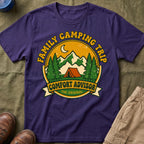 Family Camping Trip — Comfort Advisor Matching T-Shirt