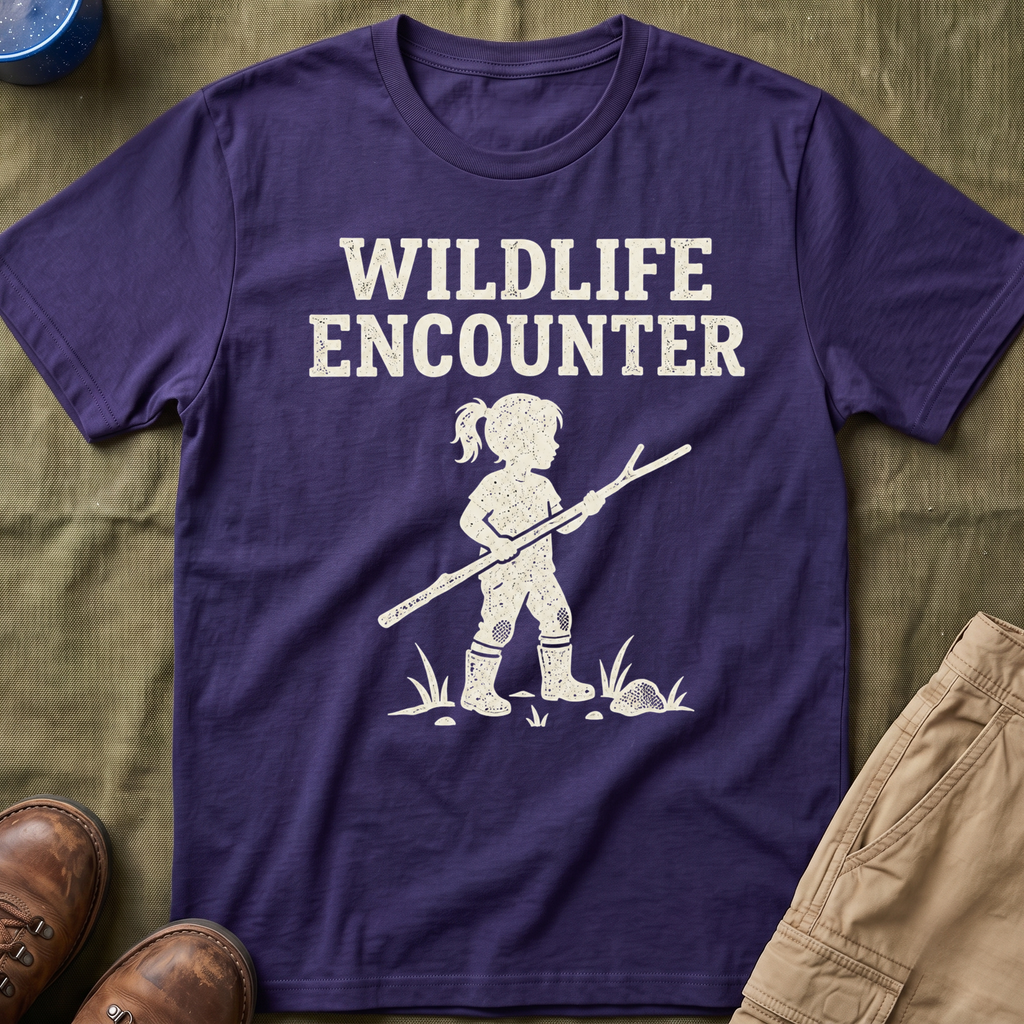 Wildlife Encounter Girl T-Shirt