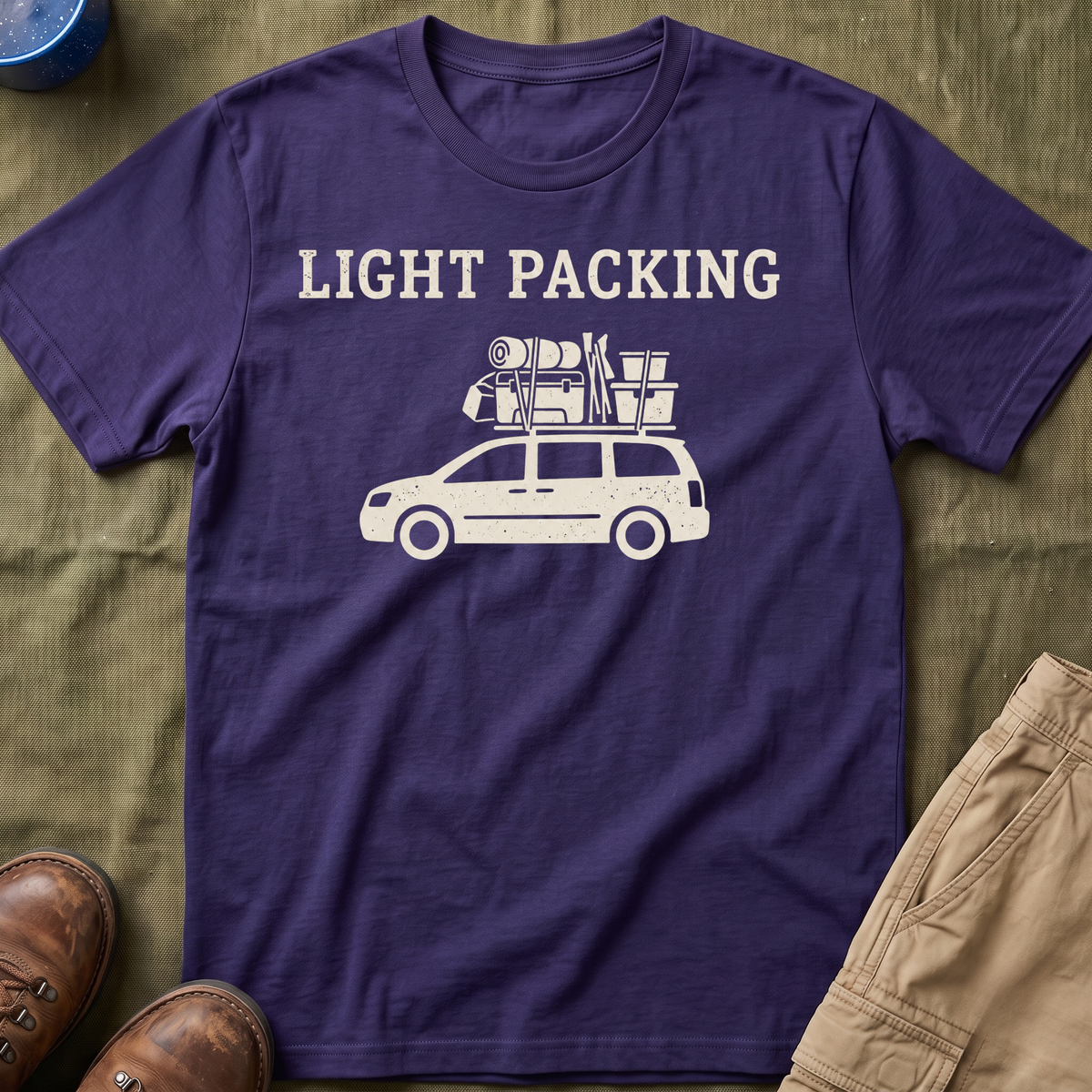 Light Packing Minivan T-Shirt