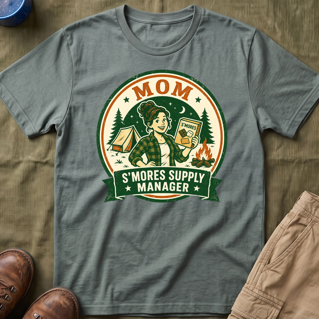 Mom — S'Mores Supply Manager Matching T-Shirt