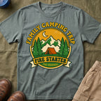 Family Camping Trip — Fire Starter Matching T-Shirt
