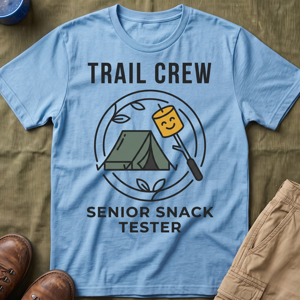 Trail Crew — Senior Snack Tester T-Shirt