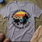 Memorable Family Hikes —  Expectation VS Reality With The Bear T-Shirt