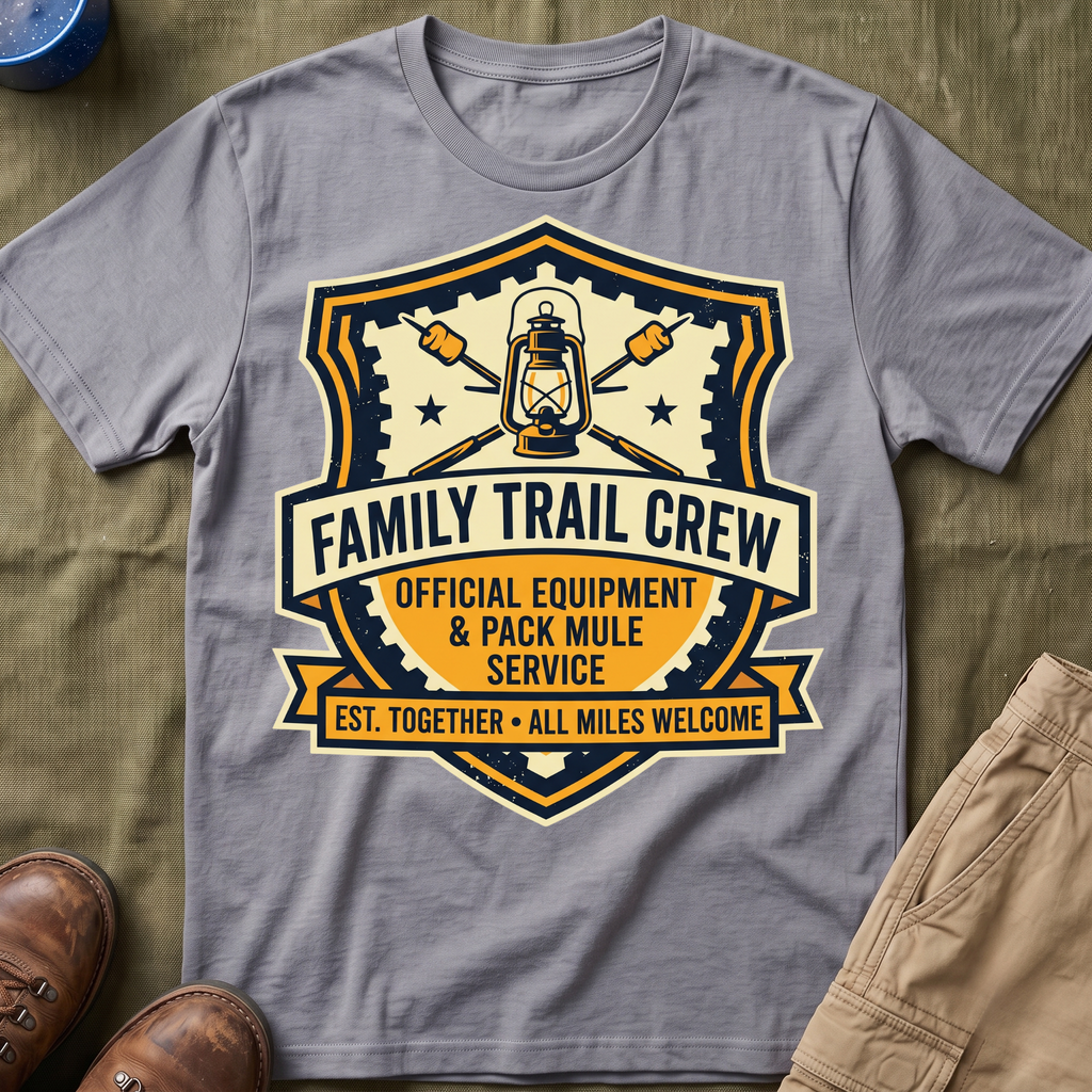 Family Trail Crew — All Miles Welcome T-Shirt