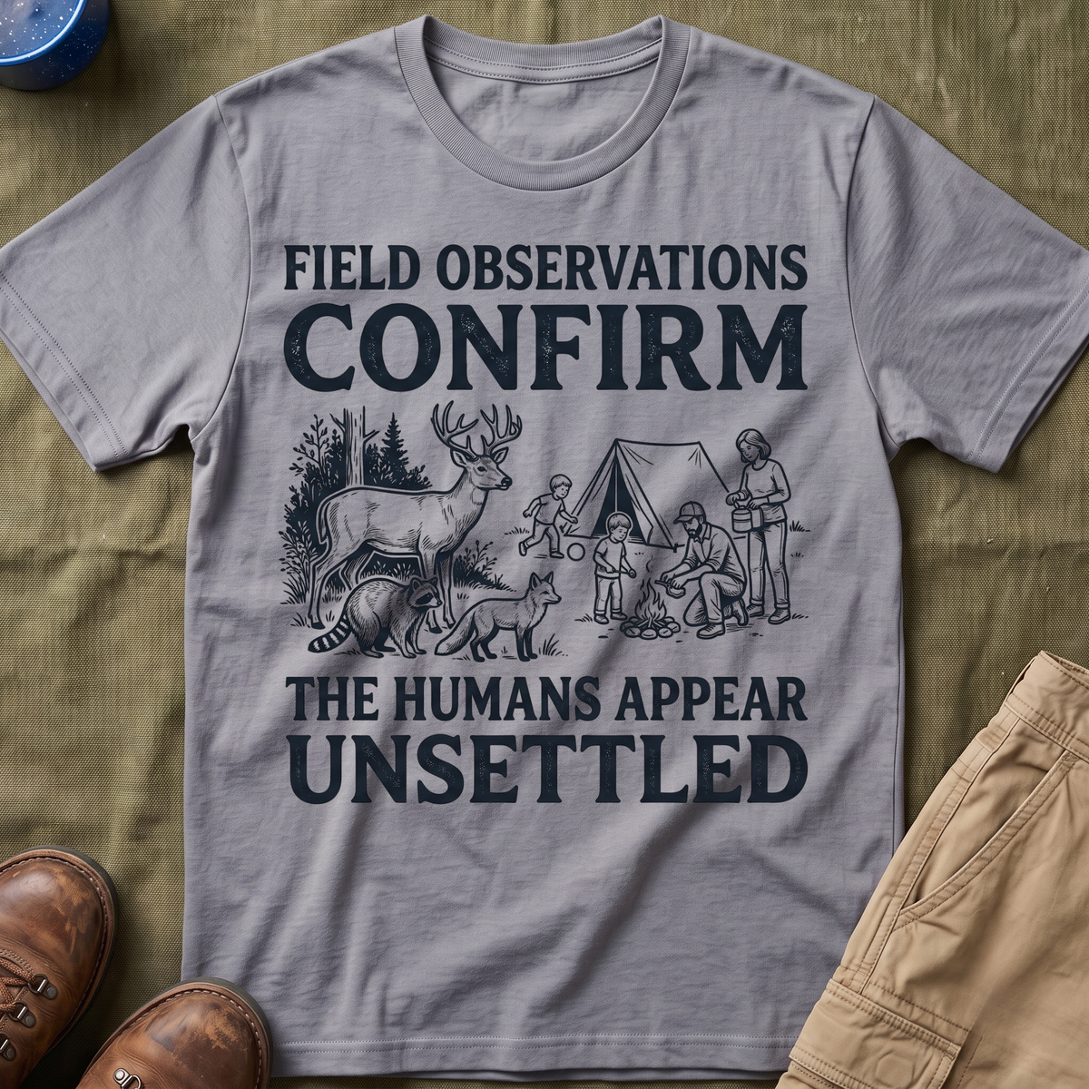 The Humans Appear Unsettled T-Shirt